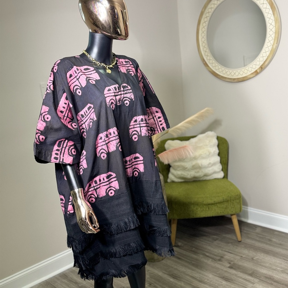 Fade Ankara- Ashoke Midi Dress.